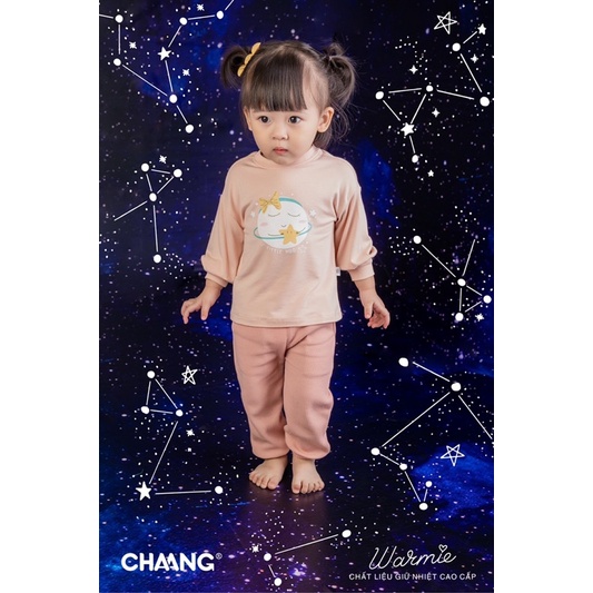 Chaang áo dài tay quần jogger Chaang Cosmos cho bé AW22D13