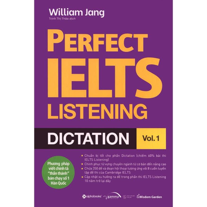 Sách - Perfect IELTS Listening Dictation - Vol. 1