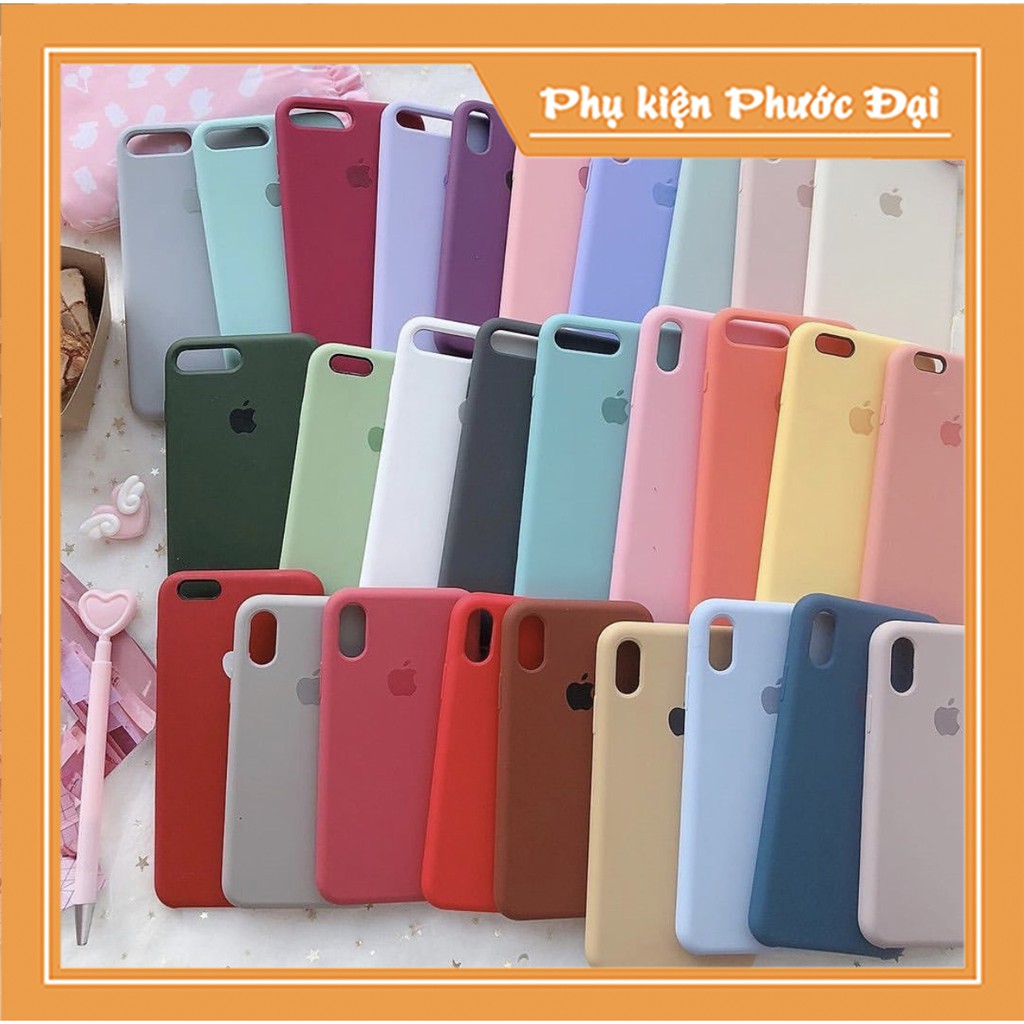 Ốp chống bẩn FULL màu cho iphone 6/6s/7plus/8plus/X/XR/XS Max
