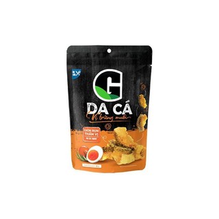Snack da cá vị trứng muối 25g