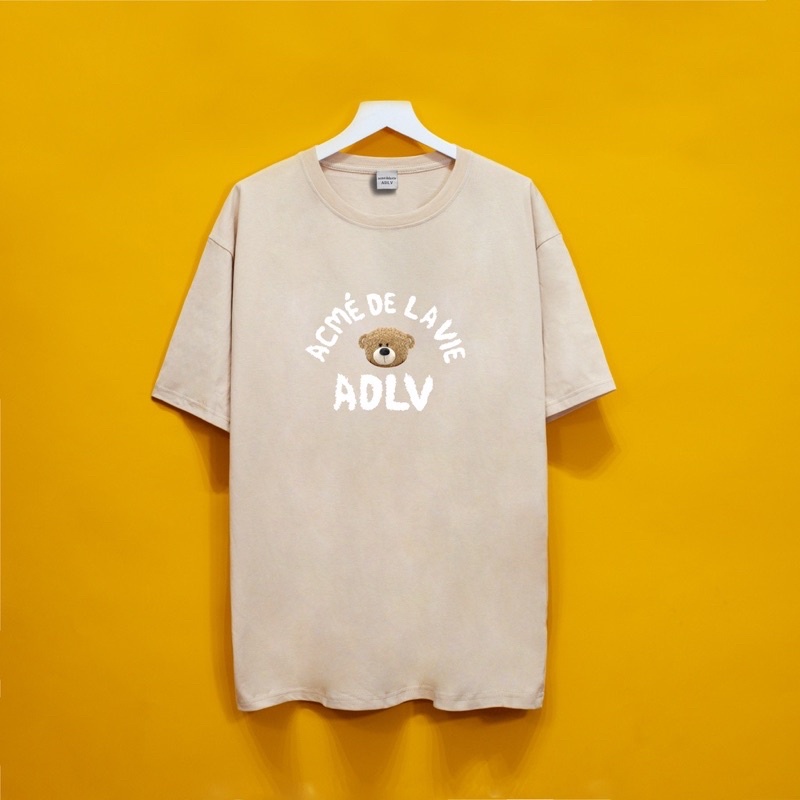 Áo thun ADLV nam nữ in hình gấu bông