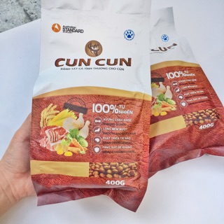 (Có clip cún ăn) Thức ăn Hạt Cun Cun