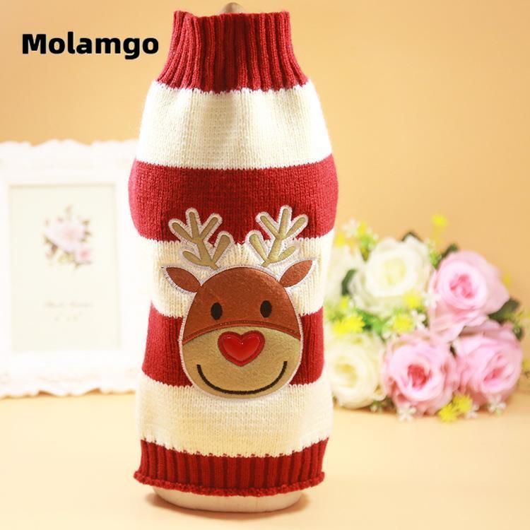 Áo Len Giữ Ấm Dùng Cho Thú Cưng Trong Dịp Giáng Sinh