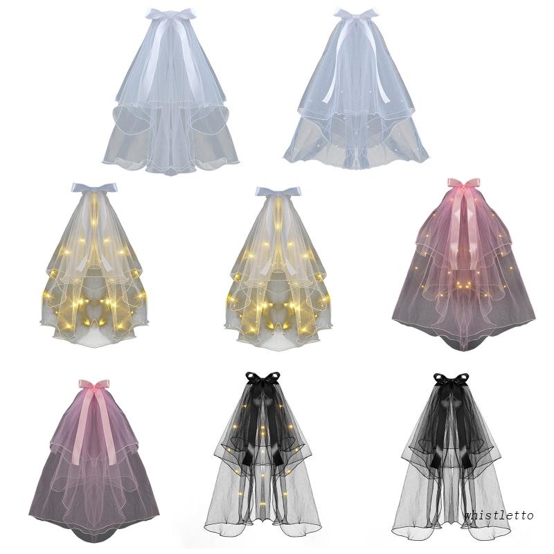 Mạng Che Mặt Đèn Led Cho Cô Dâu