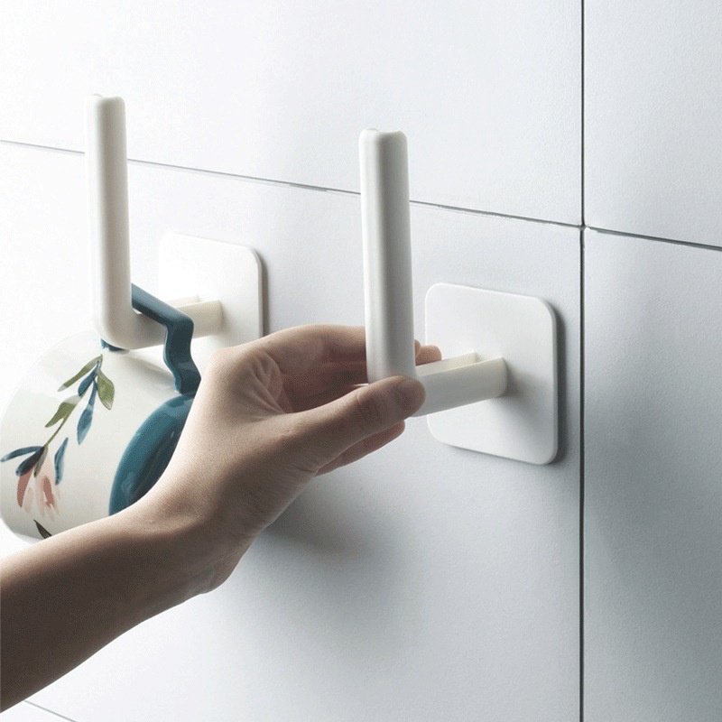 Giá Đỡ Móc Treo Đồ Dán Tường Đa Năng Tiện Dụng