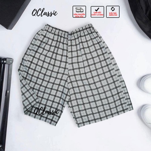Combo 5 Quần đùi Nam Mùa hè QClassic - Vải xi gió thoáng mát