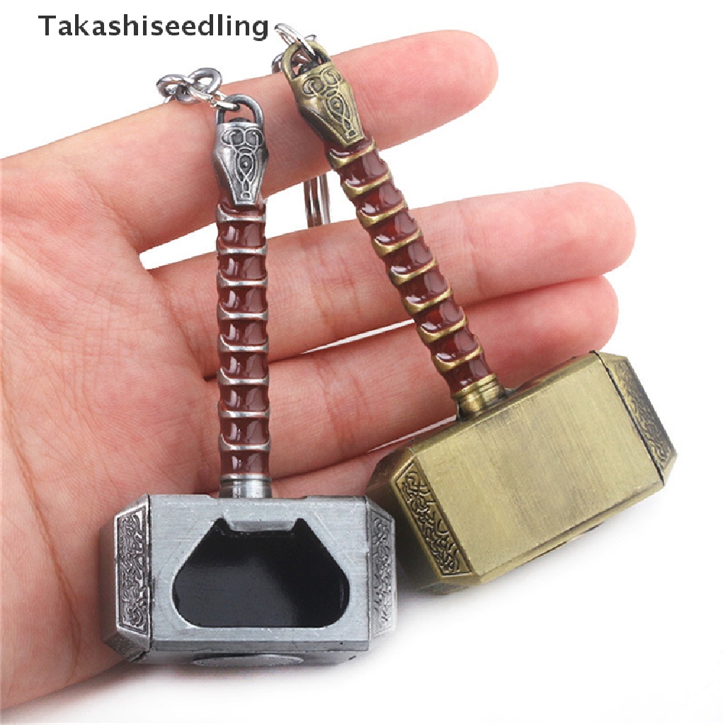 1 Dụng Cụ Mở Nắp Chai Bia Đa Năng Hình Búa Thor Tay Cầm Dài