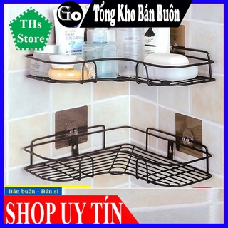 Kệ góc sắt dián tường siêu chắc chắn nhà bếp nhà tắm tiện ích