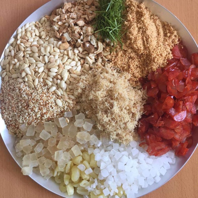 Set nhân thập cẩm bánh trung thu