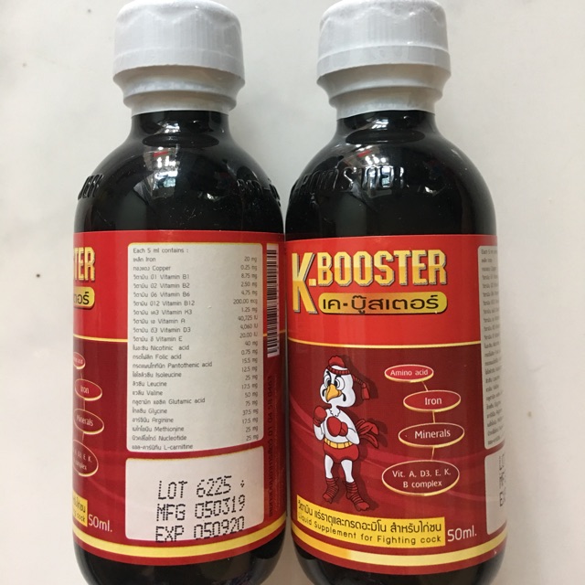 - Thuốc nuôi gà đá K- Boster