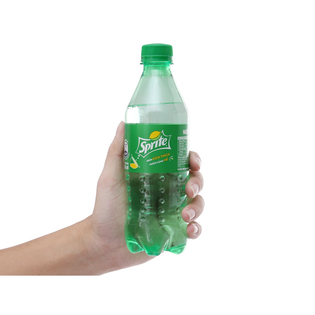 Lốc 6 chai nước ngọt sprite hương chanh mát lạnh