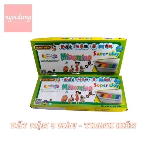 ĐẤT NẶN 5 MÀU THANH HIỀN