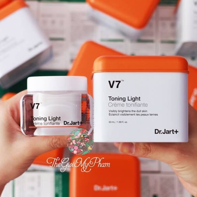 Kem V7 Dưỡng Trắng Và Tái Tạo Da Toning Light Dr.Jart+