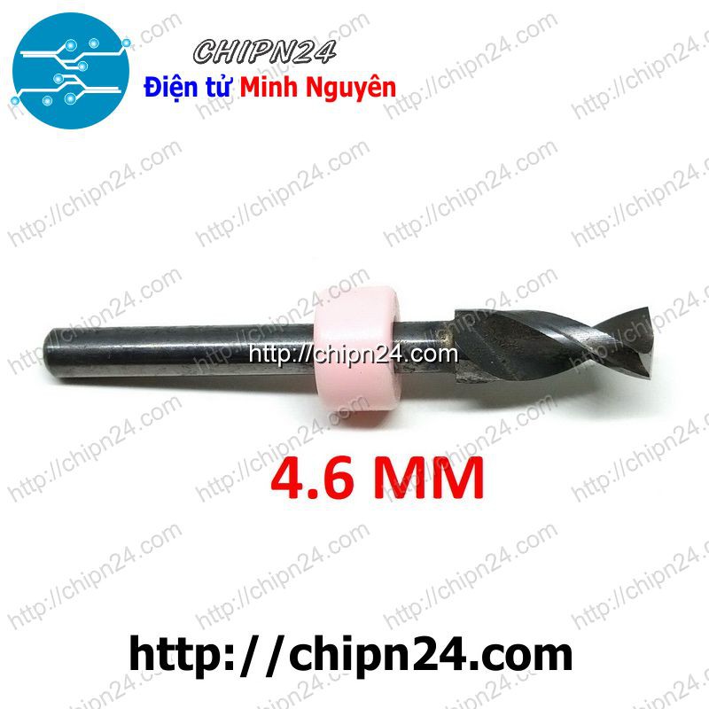 [1 CÂY] Mũi khoan mạch in CNC 4.6mm (Mạch điện tử, PCB)