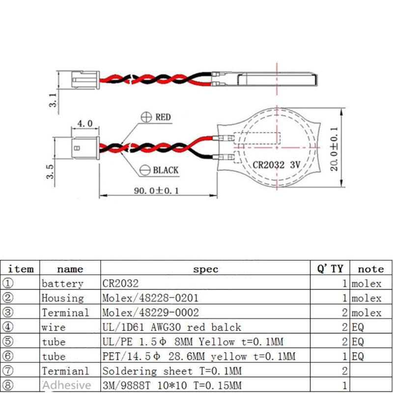 Bộ 10 pin dây CR2032 2032 2 chân 230 MAH có đồ tháo dỡ cho bo mạch chủ laptop BIOS CMOS | BigBuy360 - bigbuy360.vn
