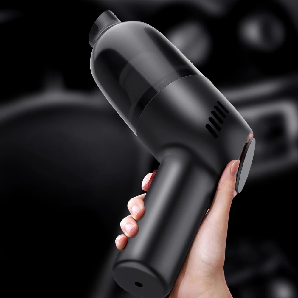 Máy Hút Bụi Không Dây Cầm Tay Cắm Sạc USB 8000pa 120W Tiện Dụng Cho Xe Hơi/Nhà Cửa/Văn Phòng