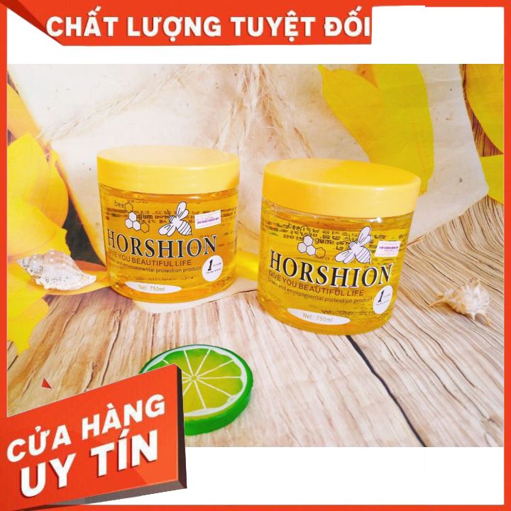 Wax lông mật ong HORSHION  500 ML MÀU VÀNG (HÀNG LOẠI 1 )GEL ĐẶC WAT SẠCH LÔNG TAY LÔNG CHÂN  LÀM TRẮNG MỊN DA