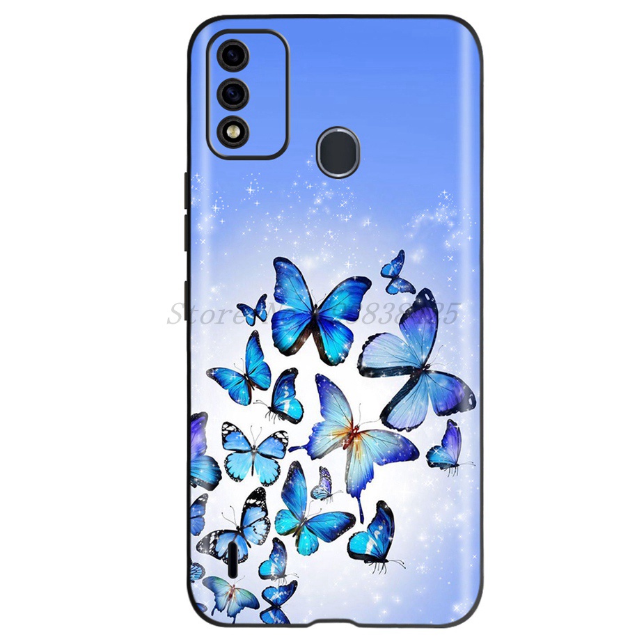 Ốp Điện Thoại Silicone Mềm Họa Tiết Hoa Thời Trang Cho Itel A48 A 48 Itel A48 2020 ITELA48