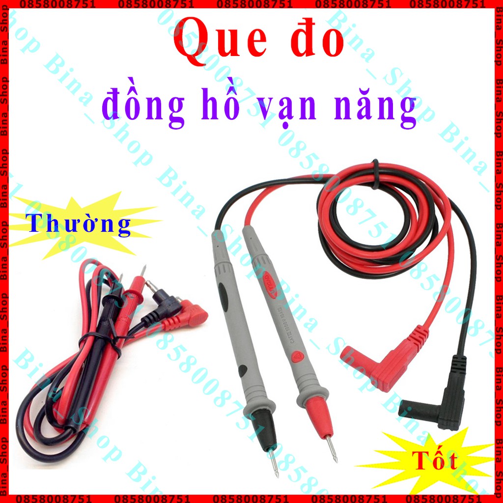 Que đo (dây đo) đồng hồ vạn năng VOM