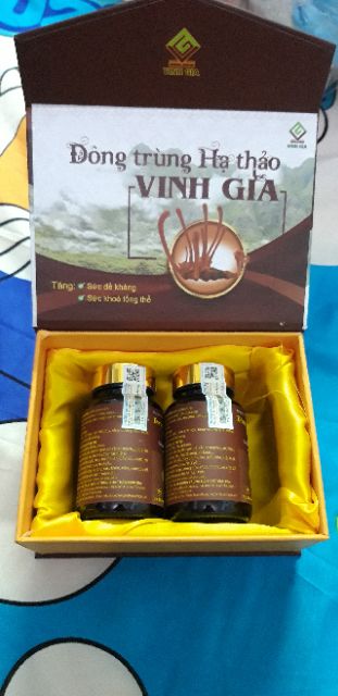 Đông trùng hạ thảo Vinh gia 60 viên