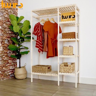 Tủ quần áo gỗ thông - Twin Home