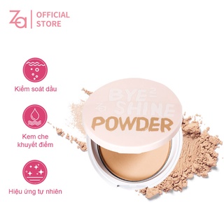 Phấn chống nắng trong veo ZA SPF15/PA++ kiểm soát dầu che khuyết điểm giấu lỗ chân lông bền lâu chống đổ mồ hôi 8g