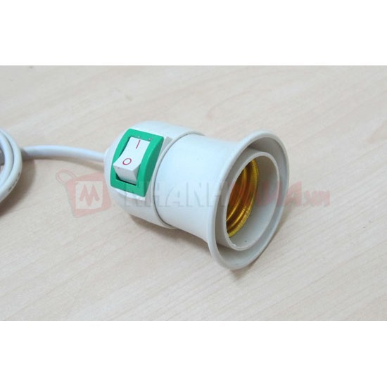 Đuôi Đèn E27 Dài 1,5m Có Công Tắc - Phích Cắm | BigBuy360 - bigbuy360.vn