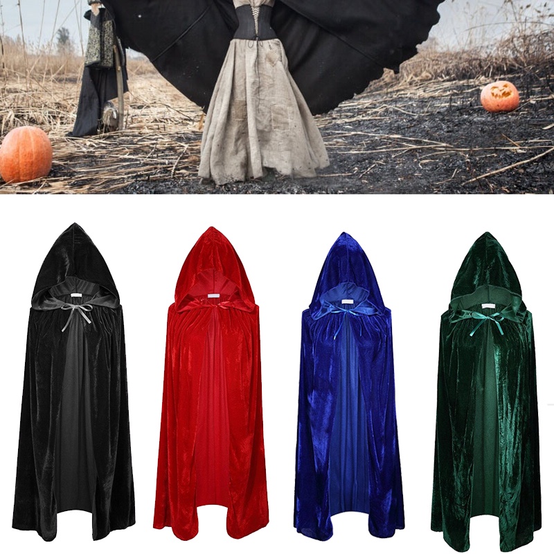 Mới Áo Choàng Hóa Trang Phù Thủy Độc Đáo Dịp Halloween