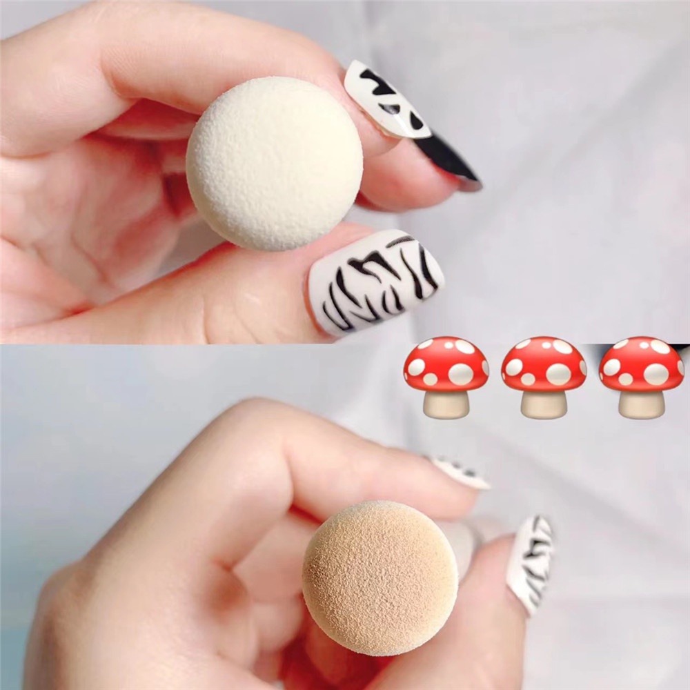 Cọ Trang Điểm Đầu Nấm Mini Dễ Thương Cho Người Mới Bắt Đầu