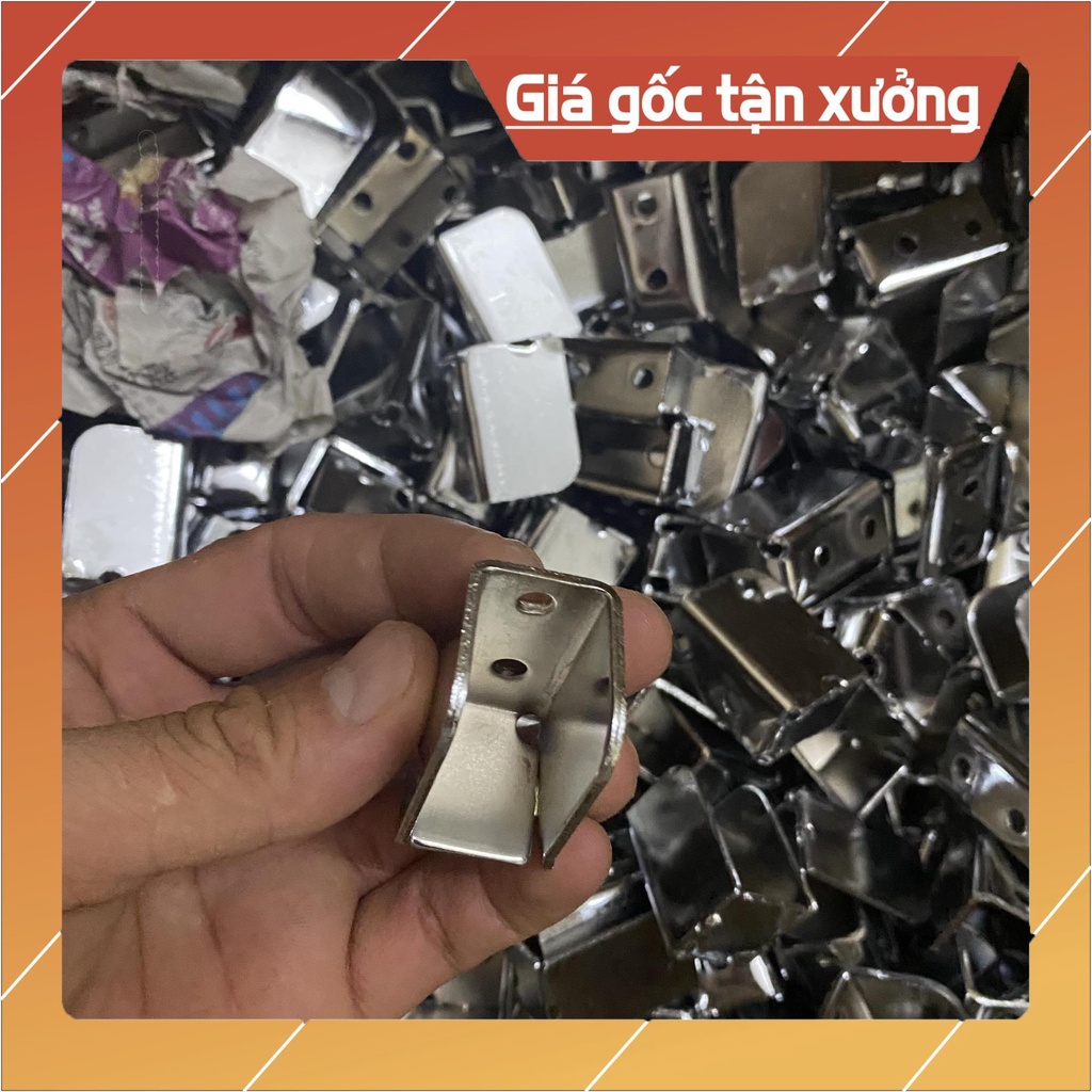 Cốc đỡ thanh hộp inox ⚡ GIÁ SỐC ⚡ Cốc đỡ bắn trực tiếp vào tủ chắc chắn, chất liệu cao cấp