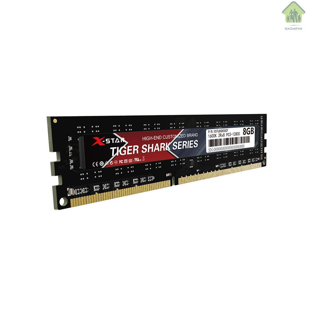 INTEL Bộ Nhớ Ram Xm X-Star Ddr3 1600mhz 240 Pin 1.5v / Great Responsiveness / Plug And Play / Amd Motherboards 8gb | BigBuy360 - bigbuy360.vn