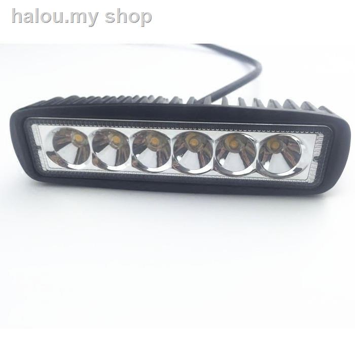❅Đèn LED sương mù ánh sáng vàng công suất cao 18W 12V24V cho xe hơi/xe tải