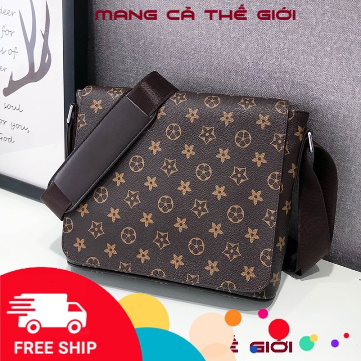 Túi đeo chéo nam caro kích thước lớn đi chơi, đi học Mys Bag | BigBuy360 - bigbuy360.vn