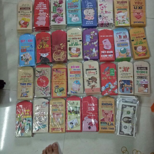 310 bi lì xì  nhiều  mẫu