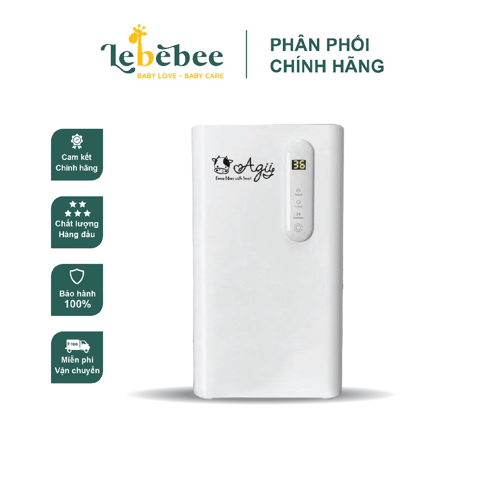 máy rửa bình sữa tiệt trùng sấy khô agii hàn quốc