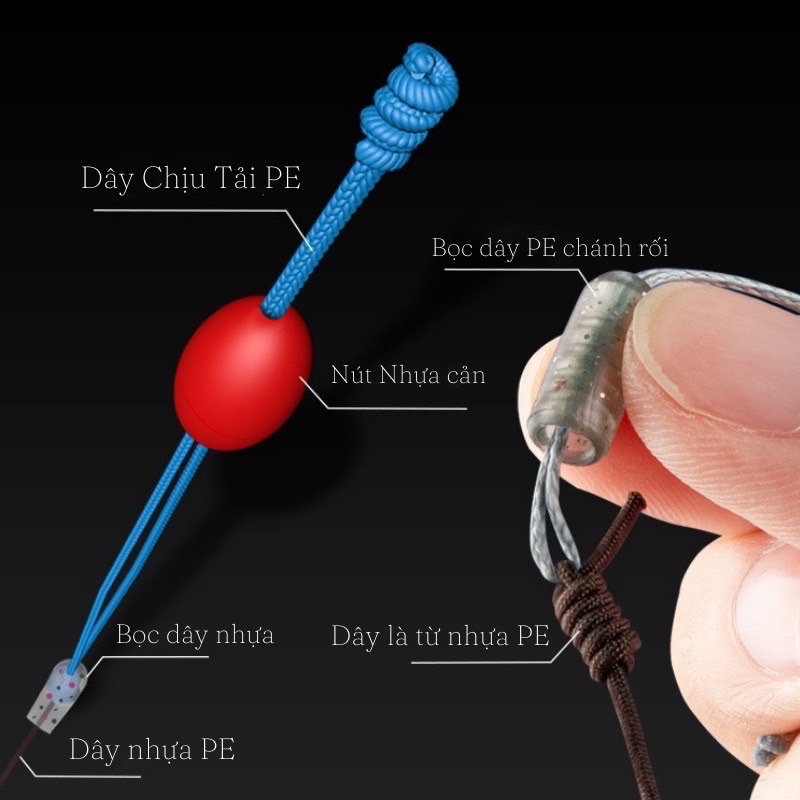 Trục câu đài 3260 buộc sẵn cước