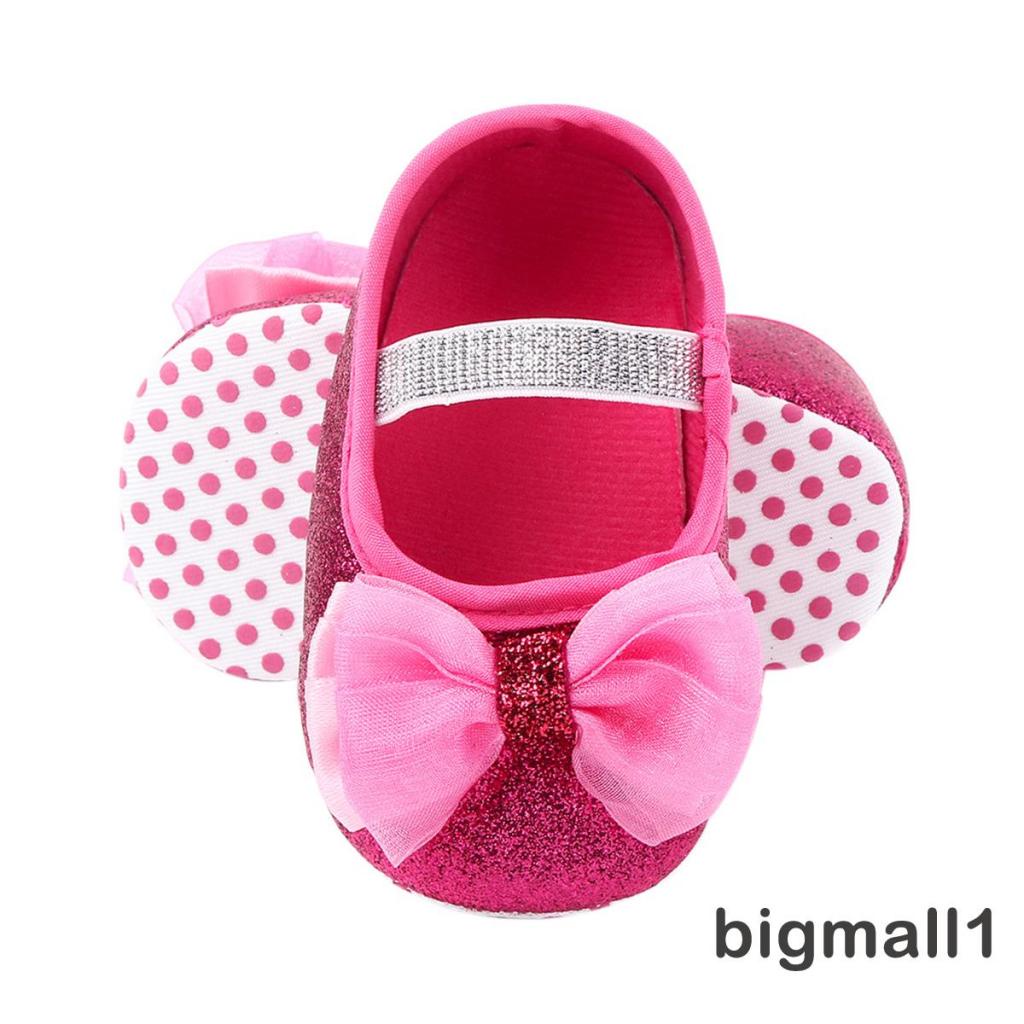 Giày Búp Bê Đế Mềm Chống Trượt Xinh Xắn Dành Cho Bé Gái