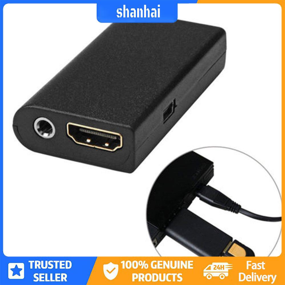 Bộ chuyển đổi video âm thanh tương thích PS2 sang HDMI Cáp AV HDMI tương thích