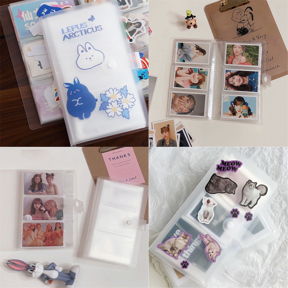 【COD】Sổ Đựng Thẻ Polaroid 120 / 240 Đơn Giản Chất Lượng