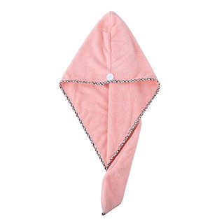 Khăn ủ tóc, khăn quấn tóc sợi microfiber siêu thấm,lau khô siêu tốc(giao màu ngẫu nhiên)