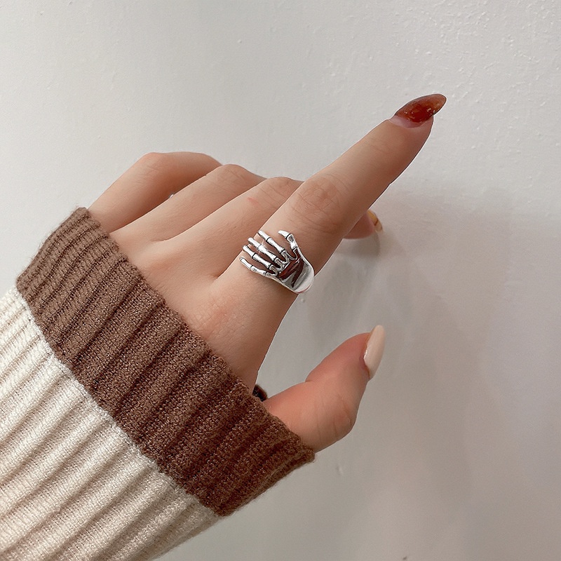 Nhẫn Đeo Ngón Chân Thiết Kế Kiểu Móng Vuốt Thần Kỳ Phong Cách Thái Lan F748