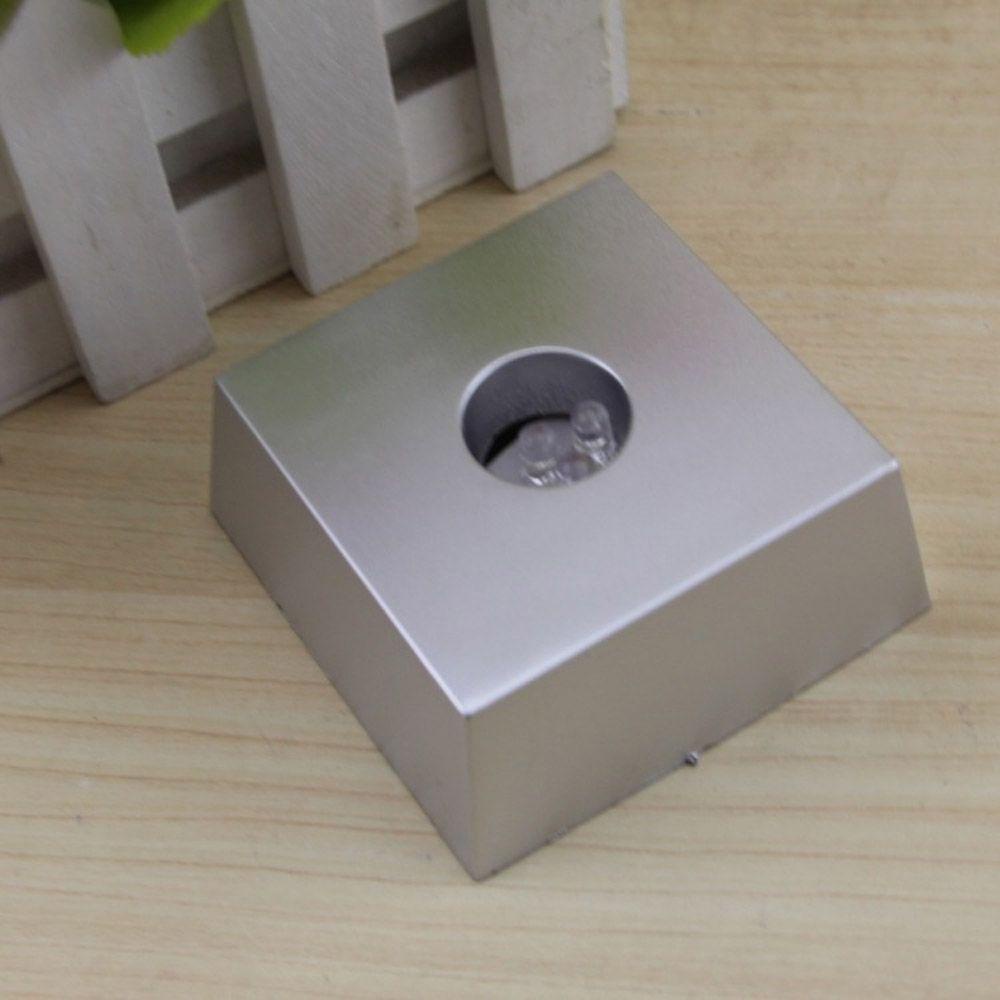 YIYU Giá Đỡ Trưng Bày Tượng Nhỏ Có 3 Đèn LED Thay Đổi Màu Sắc