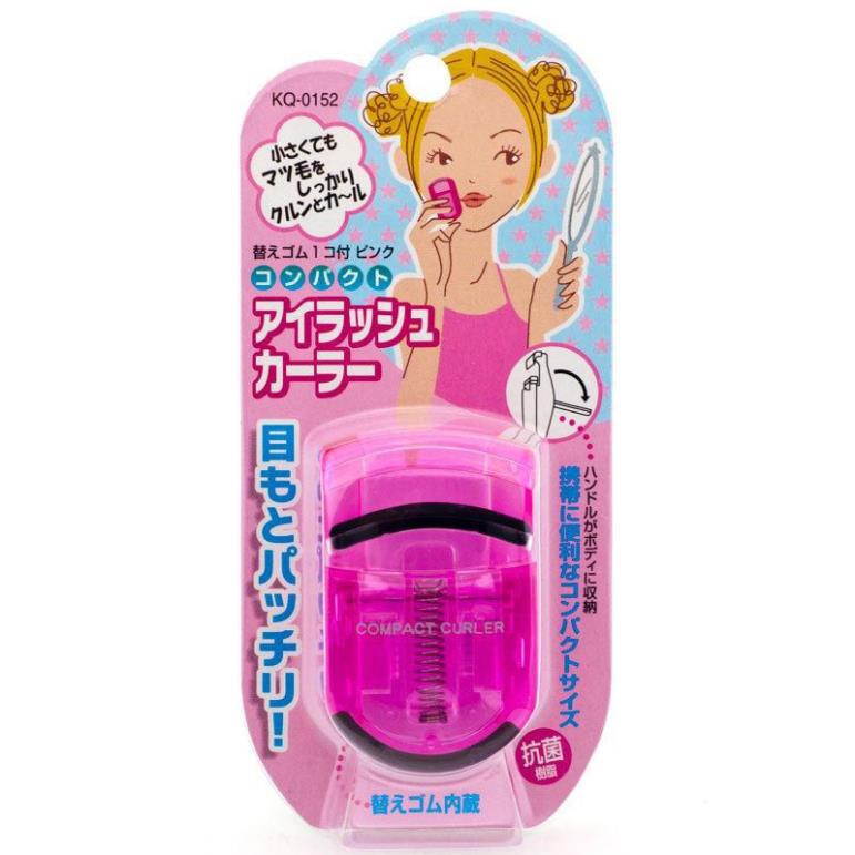 Kẹp uốn mi cong thân nhựa KAI CHÍNH HÃNG Giúp tạo dáng tối ưu cho độ cong mi hoàn hảo nhất, không làm rụng