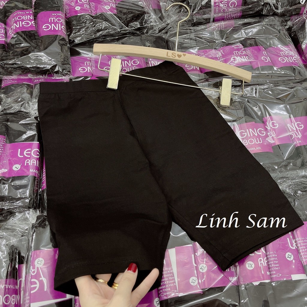 Quần Legging Rainbow Lửng Nữ Đùi co giãn tốt 4 chiều dáng ôm nâng mông đàn hồi thể thao Full Size | BigBuy360 - bigbuy360.vn
