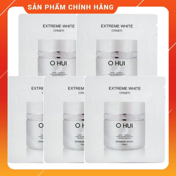 combo 10 gói Kem dưỡng trắng da OHUI Extreme White Cream