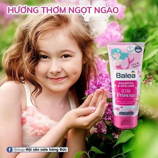 Dầu gội xả Balea công chúa 200ml Đức