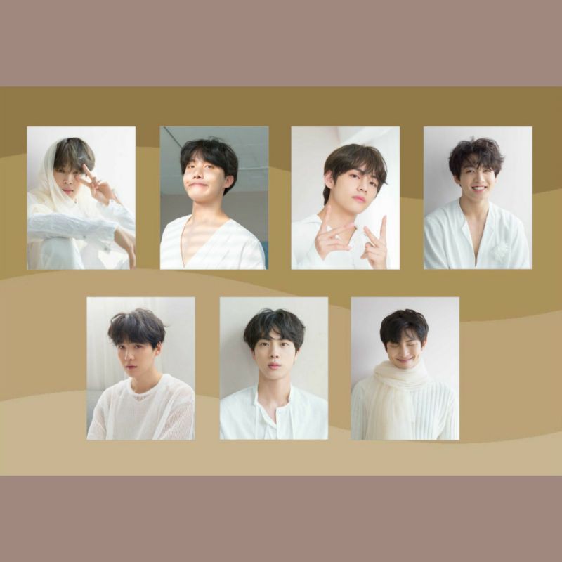 Poster Hình Nhóm Nhạc Bts Khổ A4 + / Po 3 Ngày / Must 1