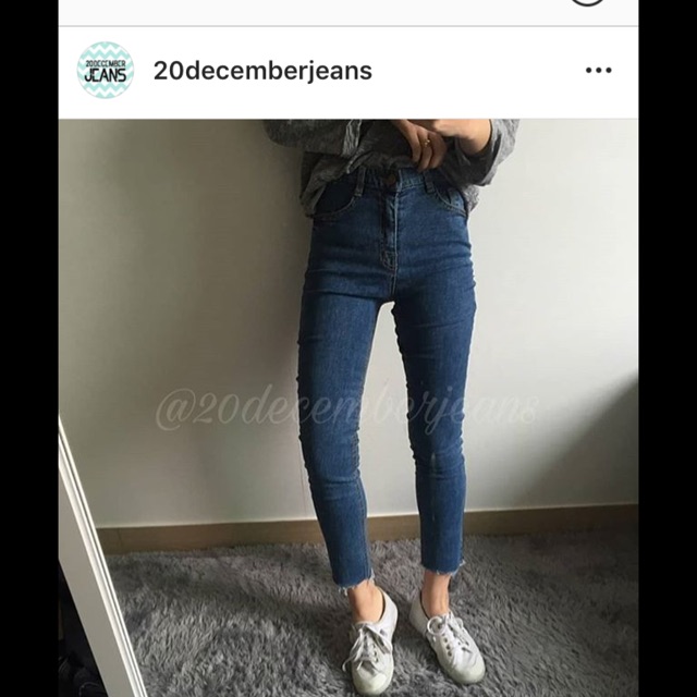 Quần 20decemberjeans new 100% bleubird