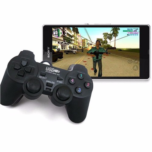 TAY GAME ĐƠN GAMEPAD EW-2008 - CÓ RUNG