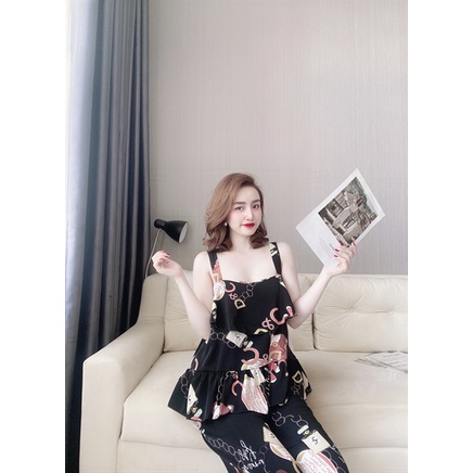 Đồ bộ dây Lụa Latin cao cấp S263 | BigBuy360 - bigbuy360.vn